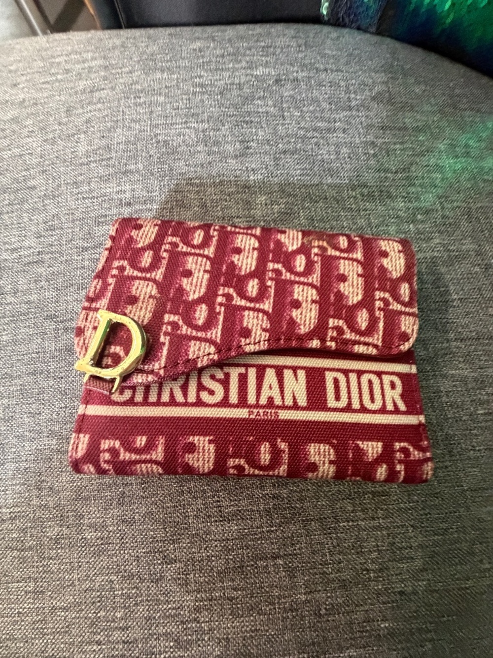 christian dior wallet
